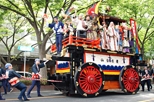 「山鉾大賞」を受賞した御神船山鉾（本まつり）