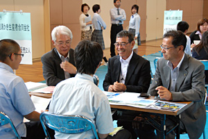 「若い力を桃浦に」企業合同説明会に参加