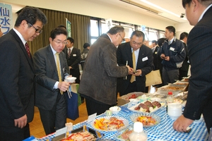 AJSの東北応援企画でミニ展示会を開く