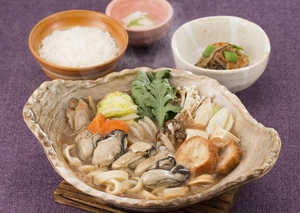 大戸屋が「桃浦かきの仙台味噌鍋定食」で復興支援