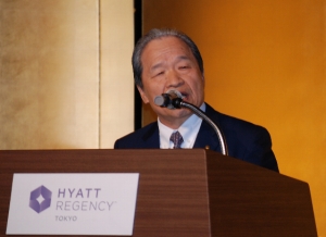 日本惣菜協会で島貫会長があいさつ