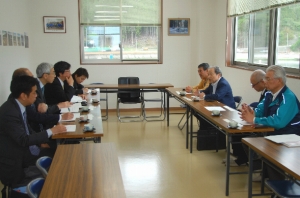 東京経済同友会が桃浦を視察