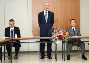 仙台市技能功労章受賞者の渡會氏を祝う会を開く