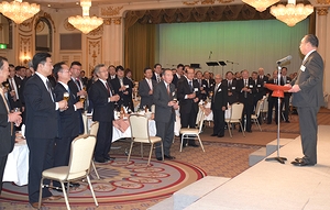 決意新たに仙水グループ新年会を開催