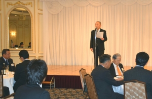 創立20周年目の飛躍を誓い新年会《仙台水産欅の会》