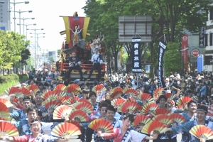 杜の都に御神船　第32回 仙台･青葉まつり