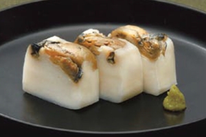 好評！「桃浦かき」と蒲鉾のコラボ商品「御膳蒲鉾・かき」