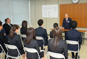 仙台水産・イーネット合同入社式を開催