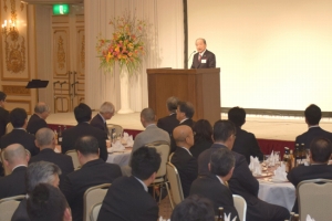 決意新たに 仙水グループ新年会