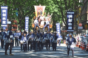 杜の都に御神船 第34回仙台･青葉まつり
