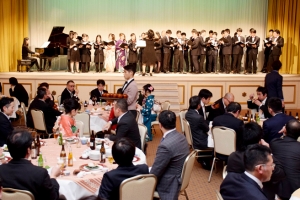 決意新たに 仙水グループ新年会