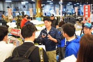 商業捕鯨によるクジラが仙台卸売市場に初入荷