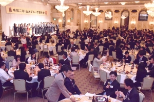 決意新たに 仙水グループ新年会