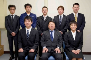 新入社員を歓迎 仙台宮水入社式