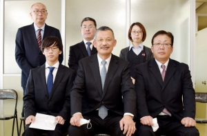 若い力の活躍に期待 鈴力水産入社式