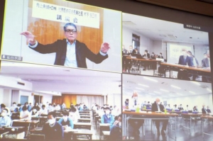 角上魚類の栁下会長を講師に仙水グループセミナー