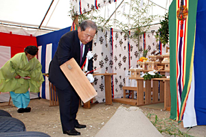 仙台水産ビル・第１センター増改築工事安全祈願祭を挙行